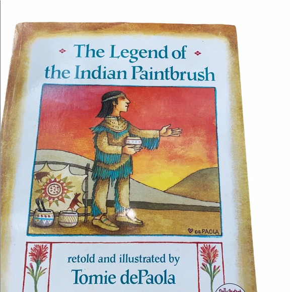 The legend of the Indian paintbrush,retold and illustrated by Tomie dePaola book - Picture 1 of 5
